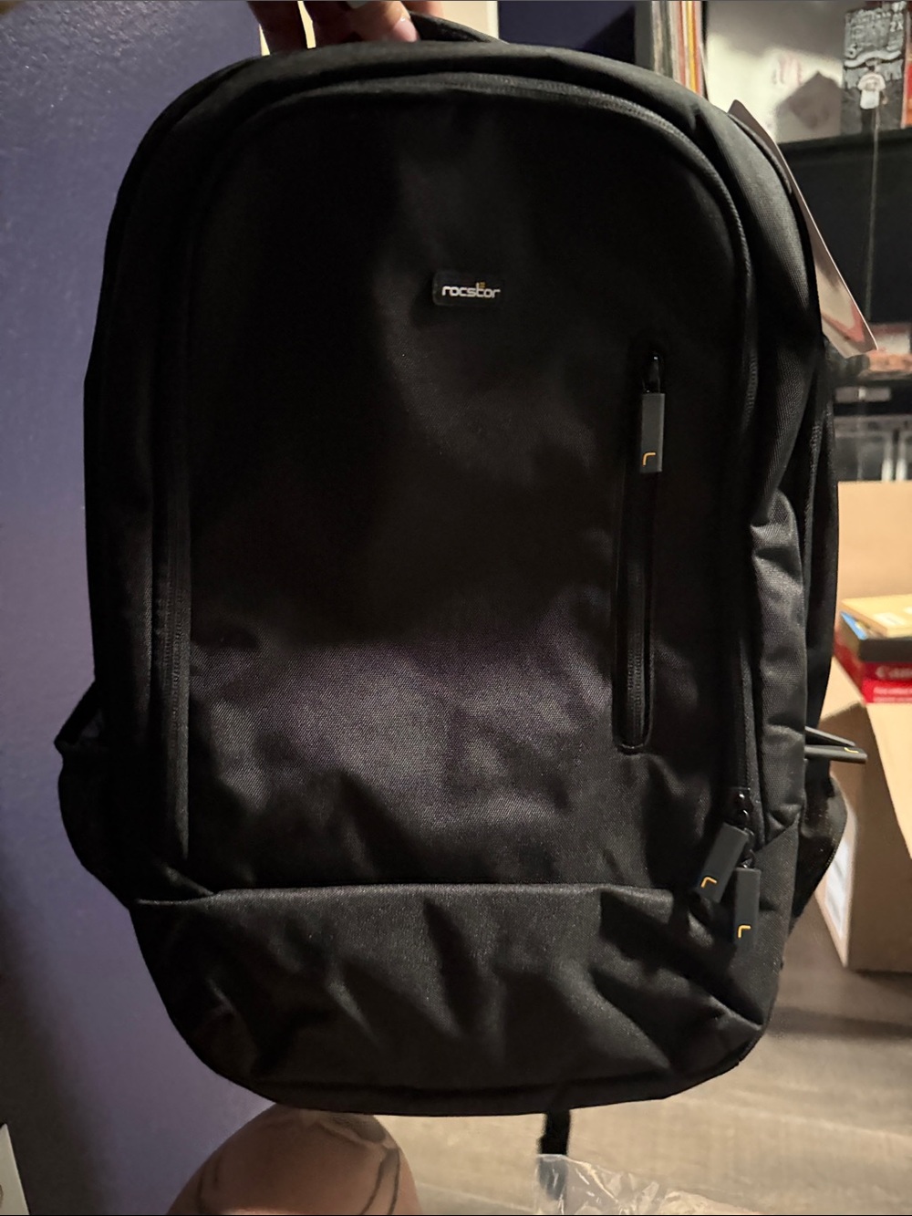 Rocstor Black Backpack - Everyday Laptop Bag